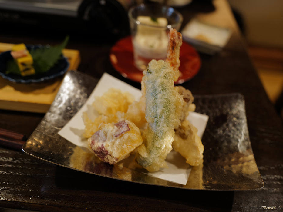 ごま豆腐の坦々にゅうめん 京都 嵐山