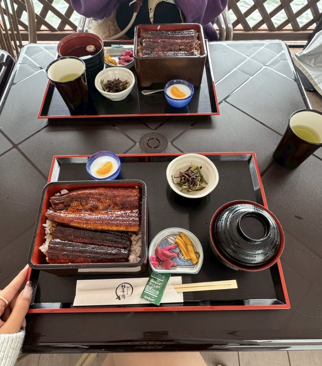 舘山寺園 犬連れ 鰻 テラス席 浜名湖