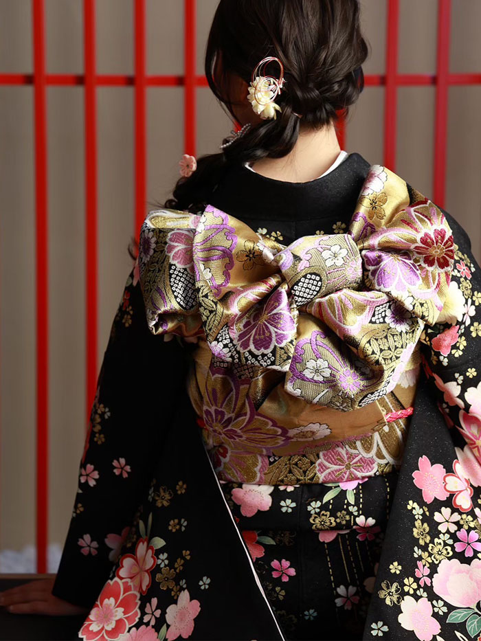 ブランシュを手に前撮りスタジオで撮影 成人式やセレモニーの思い出