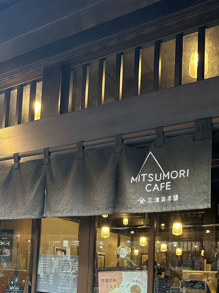 三ツ森カフェのスイーツ