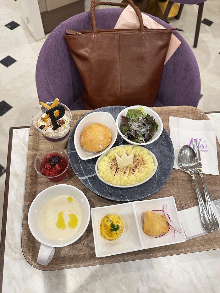 宝塚大劇場でいただいた観劇前のランチ