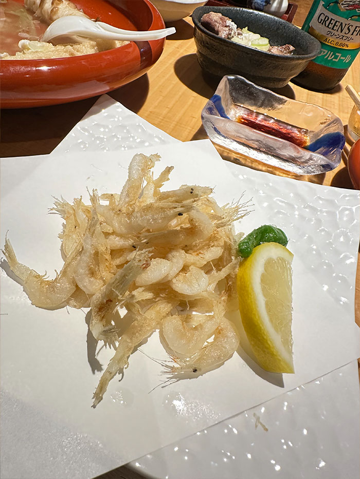 金沢旅行で味わった白えびの唐揚げ